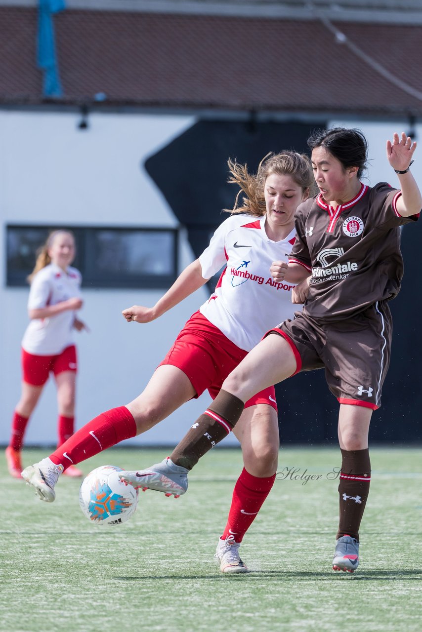 Bild 257 - wBJ St. Pauli - Walddoerfer : Ergebnis: 1:11